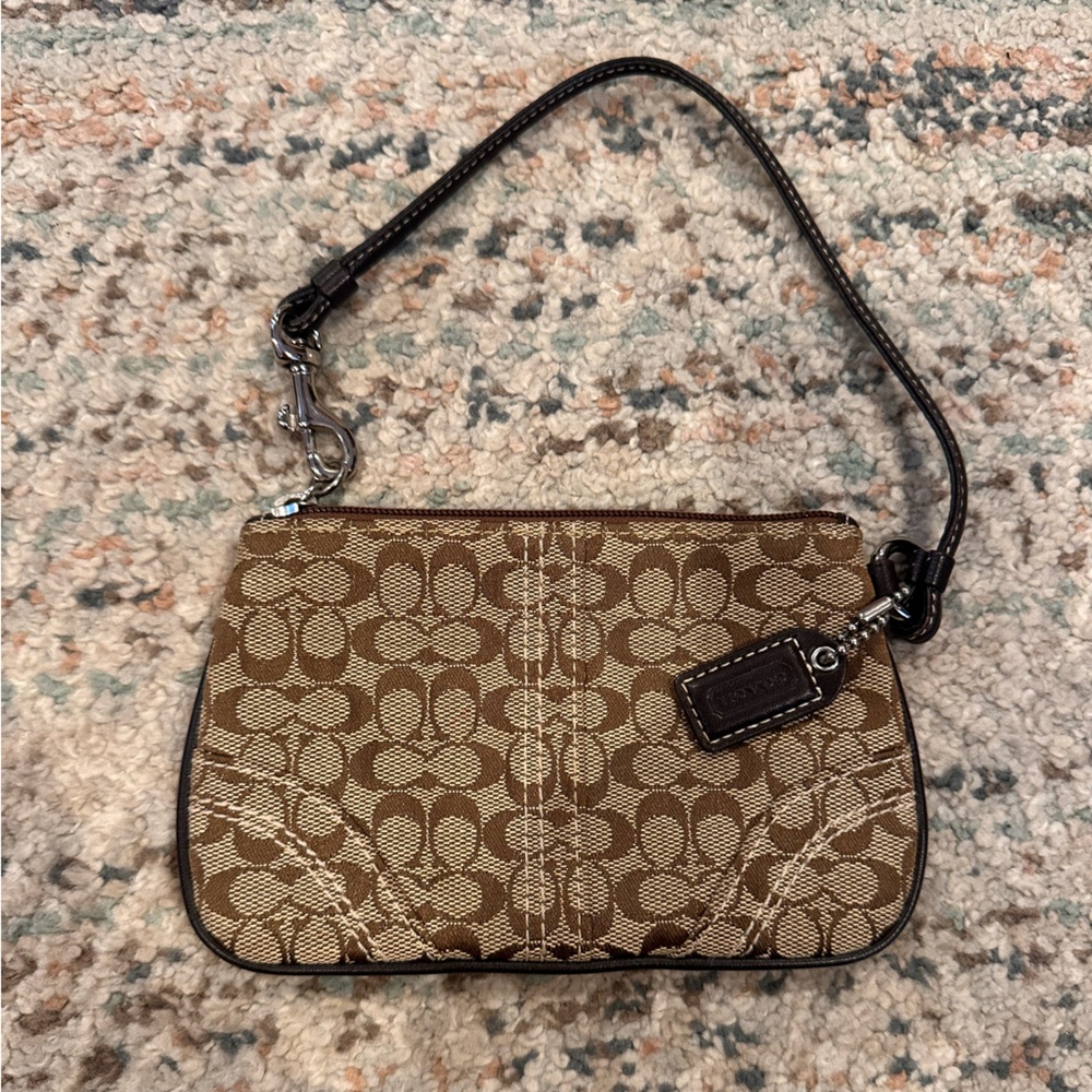 Brown Patterned Women's Wallet